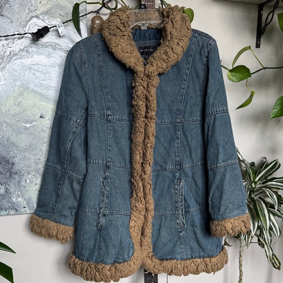 Veste Franges Couleur Tabac/brun Clair Braetan Taille M - Neuf Avec Imperfections